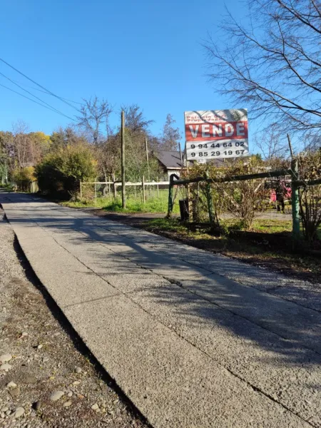 Terreno en Villarrica 1900 m.2