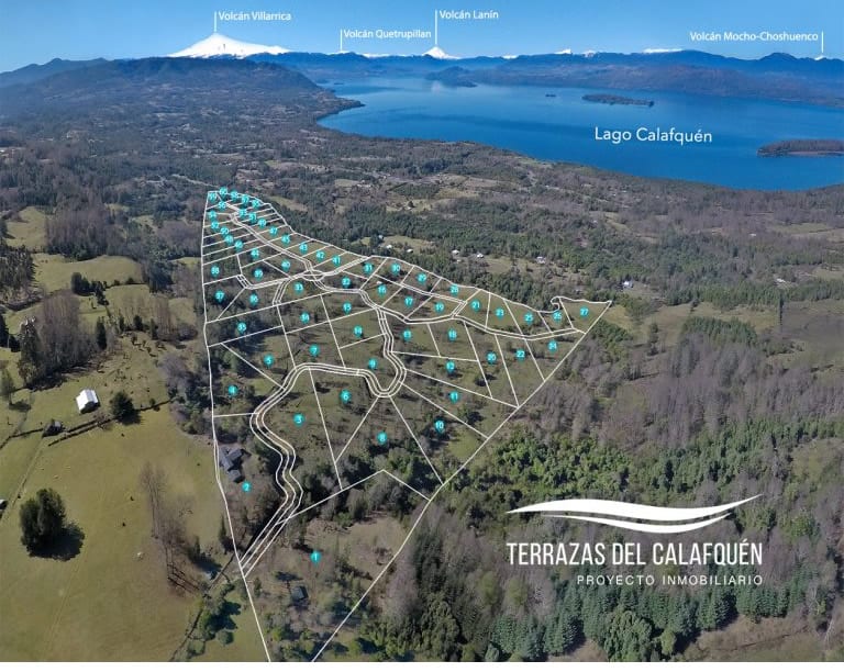 Parcelas en Panguipulli, hermosas vistas, bosque, acceso pavimentado — foto 25