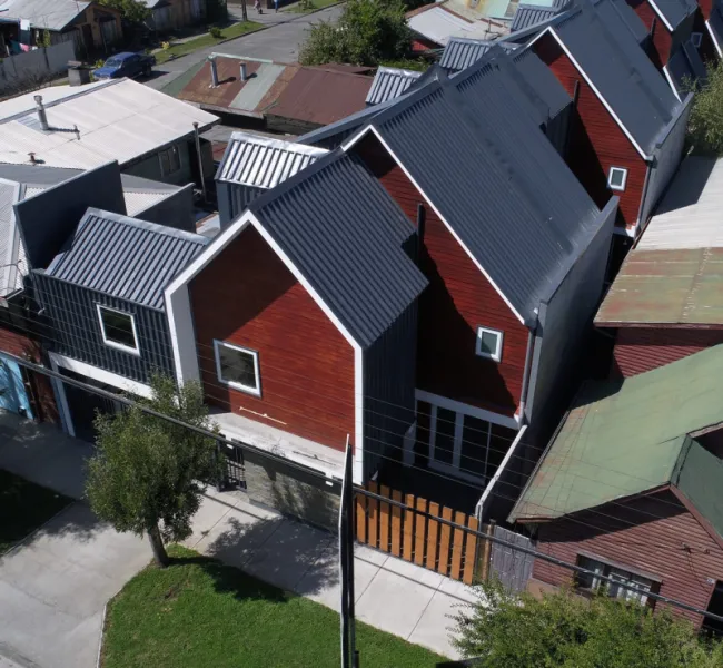 Casas en Villarrica estilo Townhouse 4d y 2b