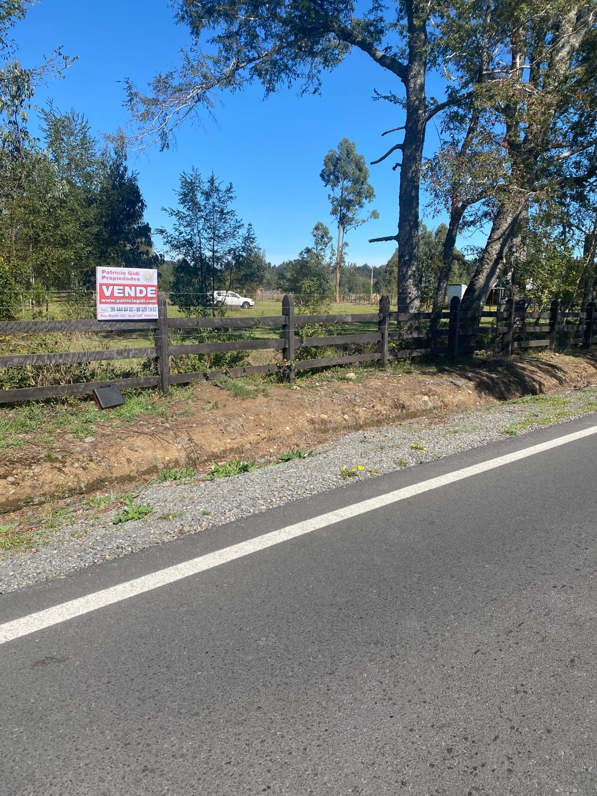 Parcela a orillas de carretera Villarrica Pitrufquen